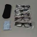 NORPERWIS Reading Glasses 5 Pairs Quality Readers Spring Hinge Glasses for Reading for Men and Women (3 Black 2 Tortoise, 6.00)