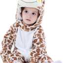 Baby Animal Costumes Toddler Halloween Dress Up Outfit (4-5T/Height 42"-45", Giraffe)