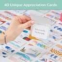 40 Inspirational You Are Awesome Cards - Motivational and Just Because Cards with Thoughtful Messages, Encouragement Gifts, Positive Affirmations, Thoughtful Gifts