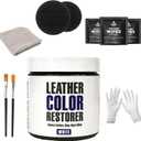 Leather Hero Leather Color Restorer for Couches, Leather Scratch Remover, Leather Couch Scratch Repair for Furniture and Car Seats - Complete Kit, Non-Toxic, Made in The USA (White)