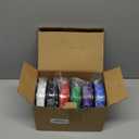 Dynta 3D Printer Filament 250g 53mm Spool - 1.75mm High Precision Regular PLA Compatible with Bambu Lab A1 mini, Creality Ender-3 V3, FLASHFORGE, Black, White, Red, Green, Blue, Purple for Beginners