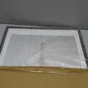 upsimples 18x24 Picture Frame, Display Pictures 16x20 with Mat or 18 x 24 Without, Wall Hanging Poster Frames, Black, 1 Pack