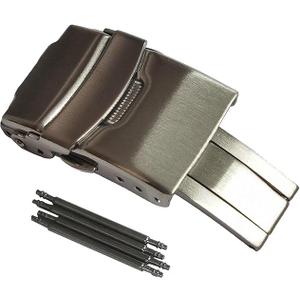 Watch Clasps Stainless Steel Watchband Milled Clasp Folding Deployment Clasp Replacement