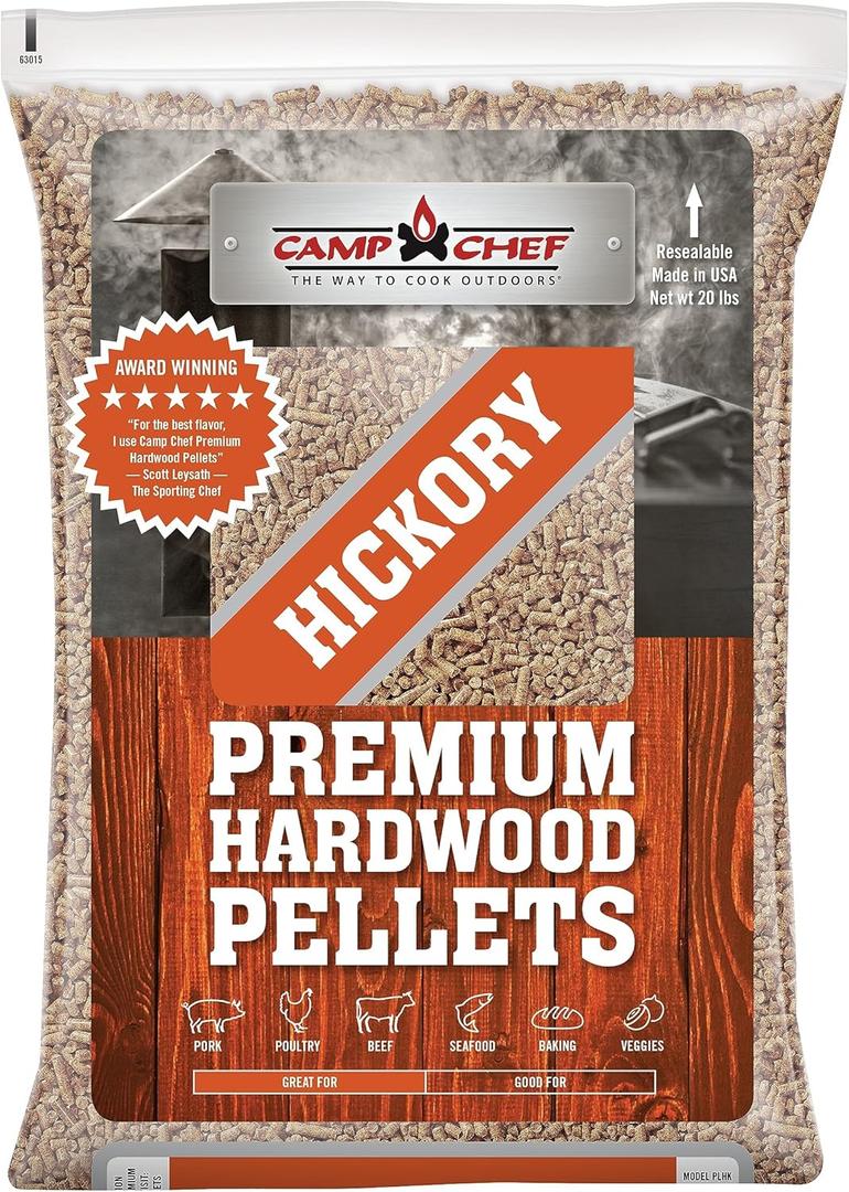 Camp Chef Hickory BBQ Pellets (20-Pound)