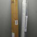 LazBlinds No Tools No Drill Cordless Zebra Blinds 47x48, White