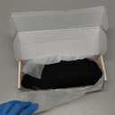 COCOMARTS Jelly Bras for Women No Underwire Scalloped Push Up Wireless Bralettes Seamless Soft Comfort Everyday Tshirt Bra Black X-Large