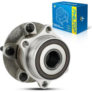 PHILTOP 512536 Rear Wheel Hub Assembly Fit for Subaru Outback 2015-2021, Subaru Legacy 2015-2021, Ascent 2019-2021, Forester, WRX, WRX STI, 5 Lugs 1pc Wheel Hub Bearings