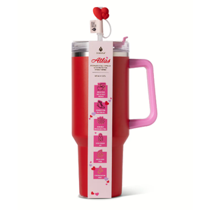 Manna Valentines™ Atlas Stainless Steel Tumbler - Red, 40 oz 