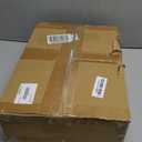 qiqee 100-Packs White Paper Gift Bags with Handles Assorted Sizes(33pcs Large 13", 33pcs Medium 11", 34pcs Small 8")