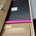 Art Easel for Toddlers Kids, Adjustable Standing Art Easel with Magnetic Chalkboard & Whiteboard, DryErase Board, Paper Roll, Drawing & Painting Easel for Kids Ages 3 48 912, Pink w/Bag