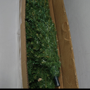 4Ft Pre-Lit Artificial Christmas Tree Hinged 100 LED Lights - Green