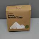 3-Pack Organic Baby Swaddle Sleep Sacks - Swaddles for Newborns, Infant 0-3 Months, Baby Girls, Boys, Soft & Snug Newborn Sleep Sack, Nursery Swaddling Blankets (Bumble Bear, OS)