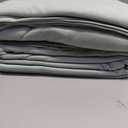 PURE ERA Jersey Knit 4pc Bed Sheet Set 100% T-Shirt Cotton Super Soft Comfy Breathable Fits Mattress Up to 20" Extra Deep Pocket (Solid Sage Green, King)
