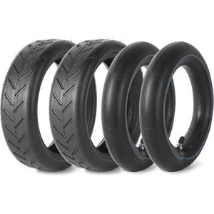 AR-PRO (2-Sets) 8.5"x2 Scooter Tire and Inner Tubes, 50/75-6.1 Pneumatic Replacement Wheels with Straight Valve, Compatible with Gotrax GXL V2, Xiaomi M365 & Pro Electric Scooters (2 Pcs)