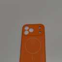 Miracase Magnetic for iPhone 17 Pro Max Case, Compatible with MagSafe, Integrated Silicone Camera Control Cover, 3.0mm Thicken Shockproof Drop Protection Phone Case for 17 ProMax, Orange