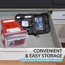 Sharps Containers for Home Use, Needle Disposal, Sharps Disposal, Small Biohazard Containers - 1 Quart