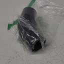 2.5" OD 45 Degree Bend 6064 Aluminum Alloy Tube Intercooler Pipe Surface Blasting Air Intake Connection Hose W/Double Bead Roll 3.9" Length Black