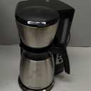 BLACK+DECKER 12 Cup Thermal Programmable Coffee Maker with Brew Strength and VORTEX Technology, Black/Steel, CM2046S