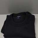 Amazon Essentials Men's Relaxed-Fit Cotton Blend Textured Crewneck Pullover Sweater (Black) XL