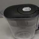 Brita Small 6 Cup Water Filter Pitcher, 1 BritaPlus Filter, Metro, Black 