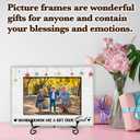Grandchildren Picture Frame For First Time Grandparent, Gifts For Birthday Christmas, Grandchildren Are A Gifts From God Photo Frame Pregnancy Announcement Gifts For New Grandma Grandpa Gigi Nana -02