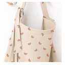 Muslin Nursing Covers for Breastfeeding, Privacy Breast Feeding Cover with Arch Neckline for Mom and Baby, Breathable 100% Cotton Nursing Apron Multi-use Stroller Cover