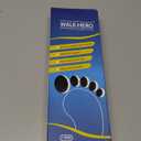 Plantar Fasciitis Feet Insoles Arch Supports Orthotics Inserts Relieve Flat Feet, High Arch (Mens 8-8 1/2 | Womens 10-10 1/2) (Gray)