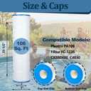C-7488 Swimming Pool Filter Replaces Filbur FC-1226, Hayward CX880XRE, PA106, C4020, C-4025, 725-175-04, 71061, 106 Sq.Ft. 4 Pack