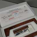 KAIU Vinyl Record Storage Holder - Solid Wood with Crystal Clear Acrylic Holder - Premium Design, Perfect 12" LPs or 7" Singles Display Unit - Stores and Supports up to 50 Albums (Vintage Brown)