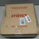 Storex Large Book Bin, 14 x 5 x 7, Case of 6, Blue (71115U06C)