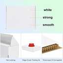 MEBRUDY 12x9x3 Shipping Boxes, 20 Pack White Literature Mailer Corrugated Cardboard Box for Small Business Mailing Packaging (All White)