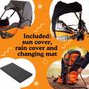 Luvdbaby Hiking Baby Carrier Backpack - Toddler & Child Carrier
