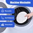 8 Pack Steam Mop Pads Compatible with Shark S8201 S8001 S7001 S7201 S7005 S7000 Series, S7000AMZ S7001TGT– Microfiber Replacement Scrub Pad, All-in-One Reusable Cleaning Refills for Hard Floor