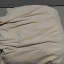 PrinceDeco 6 Piece Luxury Thick Velvet Sofa Covers3 Base Cover Plus 3 Seat Cushion Covers Couch Covers for 3 Cushion Couch Sofa Couch Cover for Dogs, Machine Washable(Sofa, Ivory)