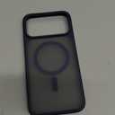 TORRAS Stronger Magnetic & Shockproof for iPhone 17 Pro Max Case, Fit for MagSafe, Military Grade Drop Protection, Camera Control, DIY Button, Slim for iPhone 17 Pro Max Case Translucent Deep Blue