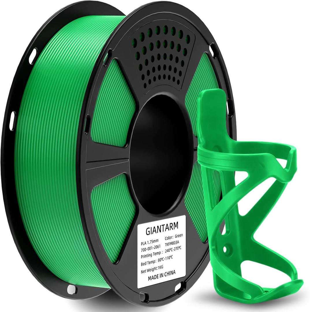 GAINTARM ASA Filament 1.75mm,Premium Weather & UV Resistant Green 3D Printer Filament,Ideal for Outdoor Functional Parts,Dimensional Accuracy +/- 0.02mm,1kg Spool (2.2lbs)