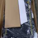 3 in 1 Under Desk Treadmill with Incline, Walking Pad with Removable Desk Workstation, Adjustable Height for Different Need, 300lbs Capacity, Foldable Compact for Home Small Office (Black Yellow)