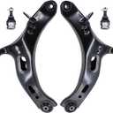 NewYall Front Lower Left and Right Suspension Control Arm with Ball Joints for Subaru Legacy/Outback 2.5L 3.6L 2010-2014