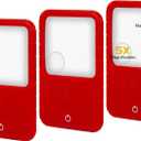 3X 5X with Light Magnifying Glass, Battery-Powered Portable LED Magnifying Glass (3pk), Suitable for The Elderly to Read, Examine, Coin, Jewelry, Explore, Close Work