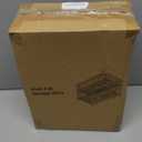 AIYAKA 2 Tier Stackable Sliding Basket Organizer Drawer For Kitchen And Bathroom/Cabinet Drawers,White