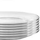 Duralex Lys Plates with a Polishing Cloth (Dinner Plate 9.3 Inches, Set of 6)