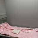 FUNBOY Kids Pink Castle Sleepover Travel Bed & Air Mattress. Perfect for Sleepovers. Includes Carrying Storage Bag, Twin (Single)