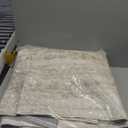 5x7 Area Rugs Beige Low Pile Indoor Washable Trendy Faded Style Rugs for Bedroom Living Room Dining Room Foldable Non-Slip Thin Print Home Office Mat