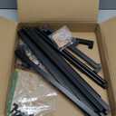 OPKING Christmas Stocking Stand 42 Inch with 12 Hooks and 8 Name Tags, Stable Metal Christmas Stocking Holder for Home, Holiday Decor Hanger Display for Floor