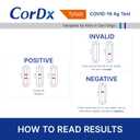 CorDx TyFast at Home COVID 19 Antigen Rapid Test Kit, Easy, Accurate, Fast Results in 10 Minutes. (4-Pack)