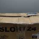 SereneLife Infrared Patio Heater, Electric Patio Heater for Indoor/Outdoor Use, Portable Heater, 900 W, for Restaurant, Patio, Backyard, Garage, Decks (Black)