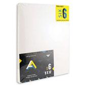 Canvas Panel Super Value Pack 9x12  6 Pack