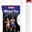 Tourna Mega Tac Extra Tacky Overgrip, 10-Pack