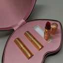 Charlotte Tilbury Hot Lips Lipstick Trio Gift Set  3 FullSize Matte Revolution Lipsticks with Iconic Hot Lips Makeup Bag  Holiday Beauty Gift Set with Red Carpet Red, Pillow Talk & M.I. Kiss