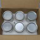 [ 6 Pack] 16 oz. Wide-Mouth Glass Mason Jars with Metal Airtight Lids and Bands for 1 Pint Canning, Preserving, & Meal Prep